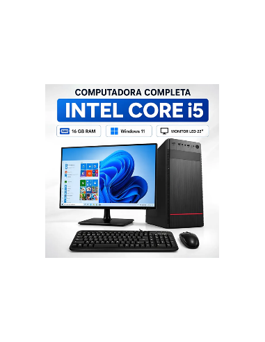 Pc Intel Core I5 Ram 8gb Ssd...