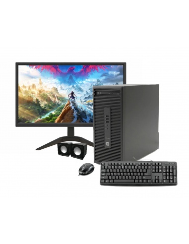 Pc Hp A8 8gb Ssd 240gb  (reac)+ Kit...