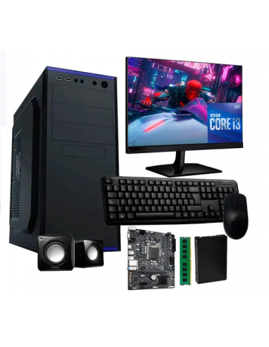 Pc  Intel Core I3, RAM 8gb, SSD...