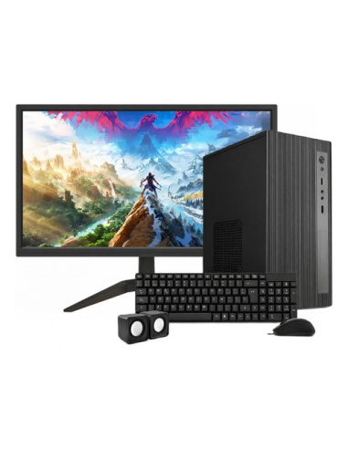 972231-MLA108420279295_032026,Pc Completa Intel Core I3 8gb Ssd 240ssd Win10 Office Led 24 240 Gb 8 Gb Monitor De 24 